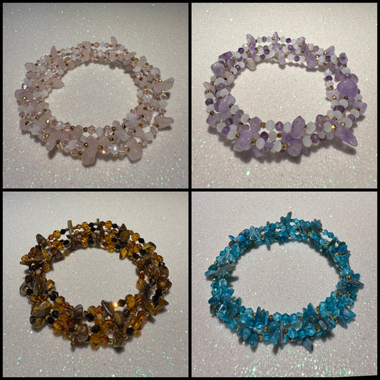 .⭐️GOLD PLATED STONE BEADS⭐️.